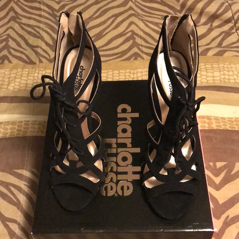 Lace up Heels